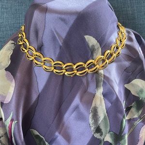 Vintage Napier Necklace Gold Vermeil Patent No. 4.774.743